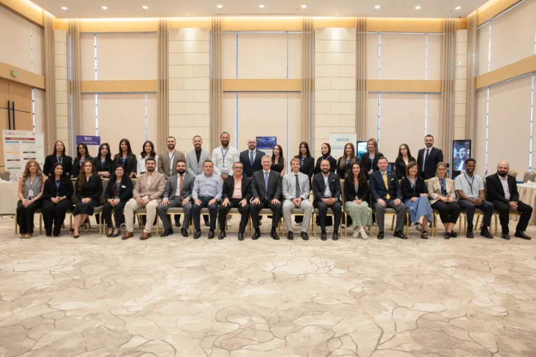 GESCO staff and university representatives together at the 28th GESCO Education Fair in Amman